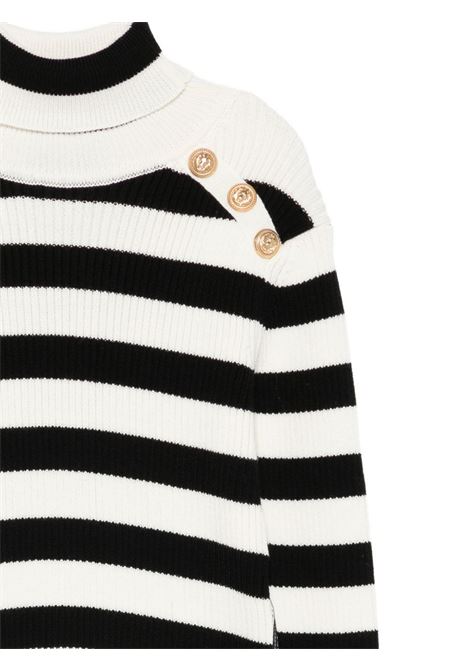 Maglione Balmain Kids BALMAIN PARIS KIDS | MAGLIONI E CARDIGAN | BX9A40Z3297102NE